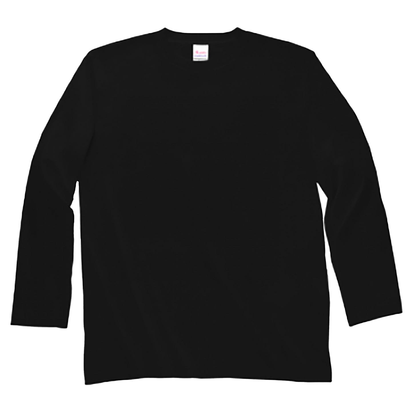variant:綿100% ロンT　5.6oz / ブラック