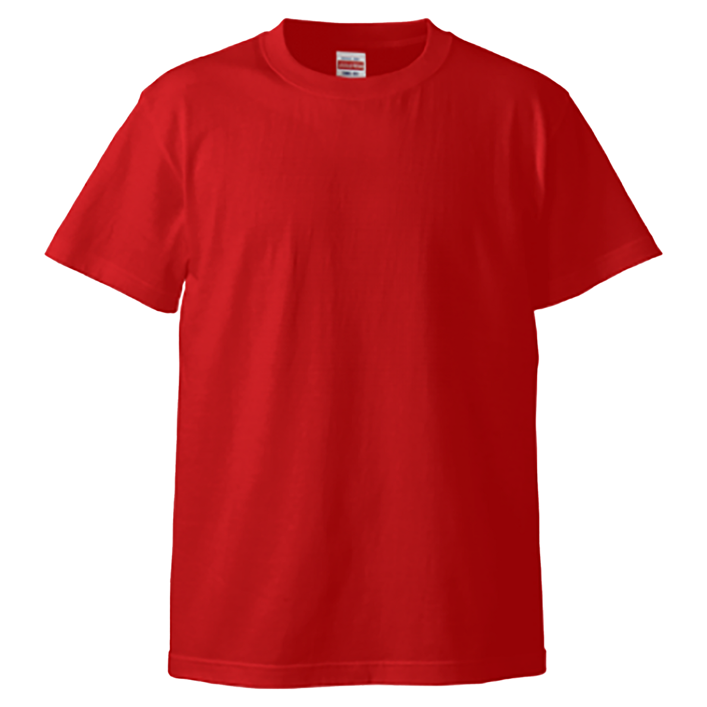 variant:綿100%Tシャツ　5.6oz / ハイレッド