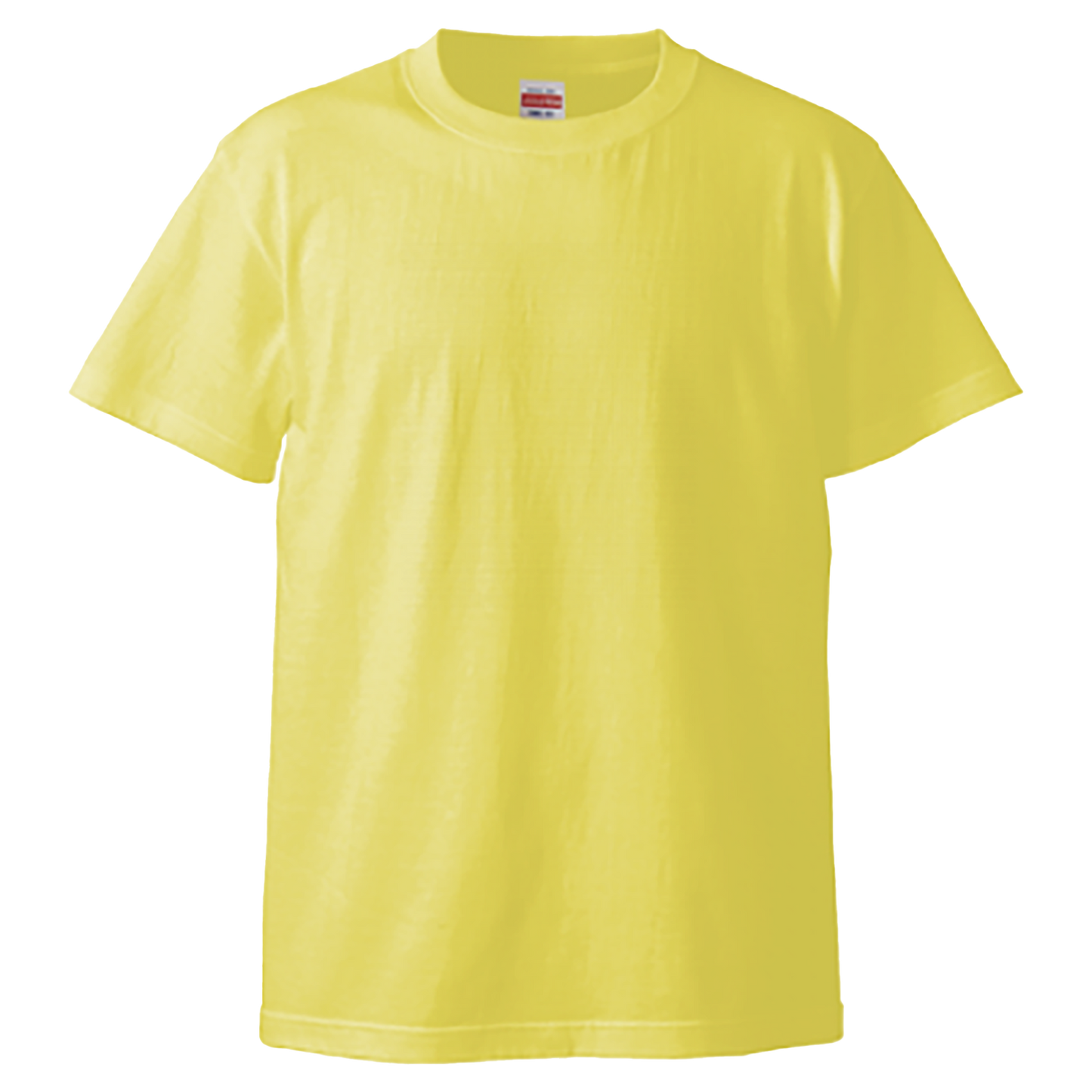 variant:綿100%Tシャツ　5.6oz / ライトイエロー