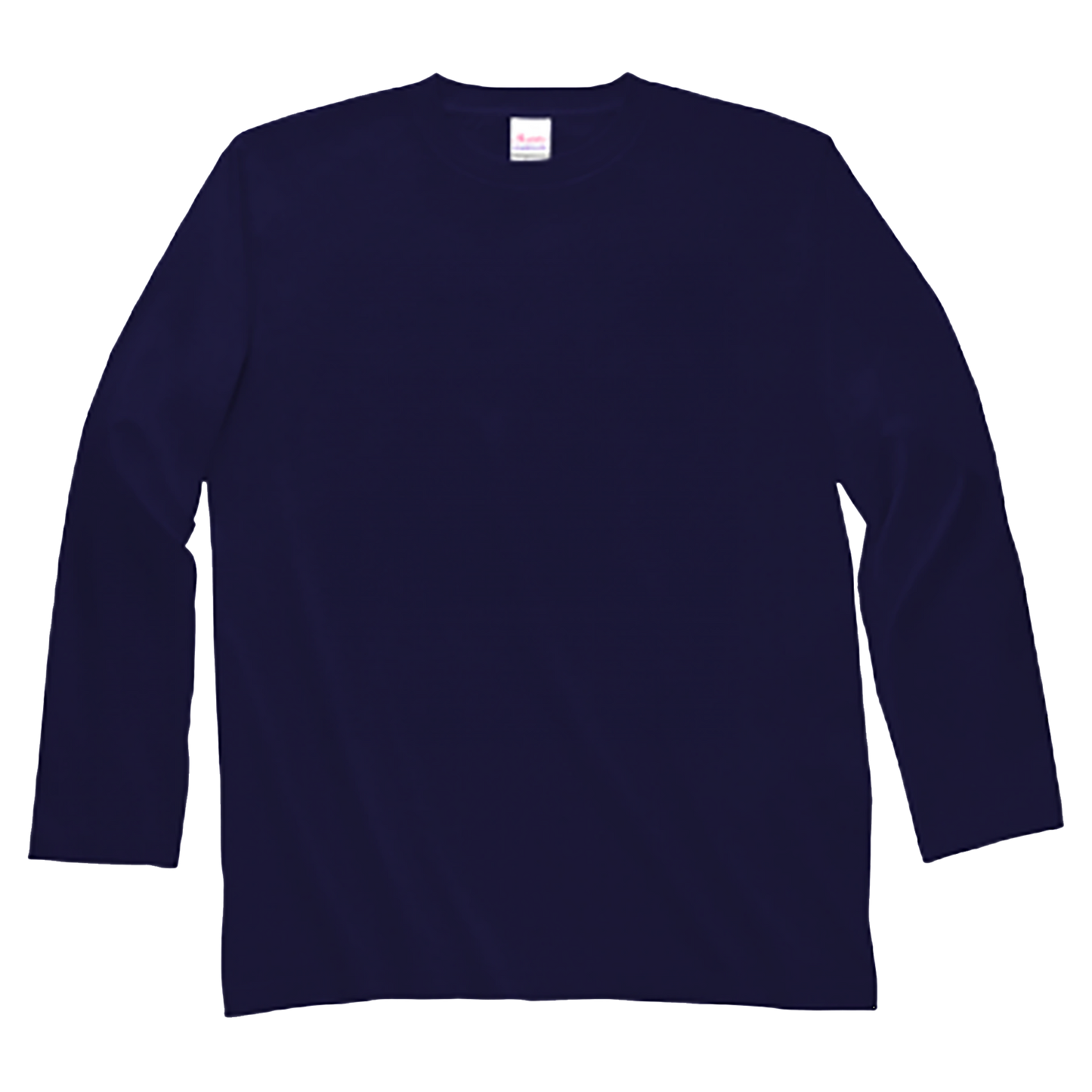 variant:綿100% ロンT　5.6oz / ネイビー